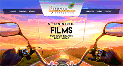 Desktop Screenshot of keshavaproductions.com